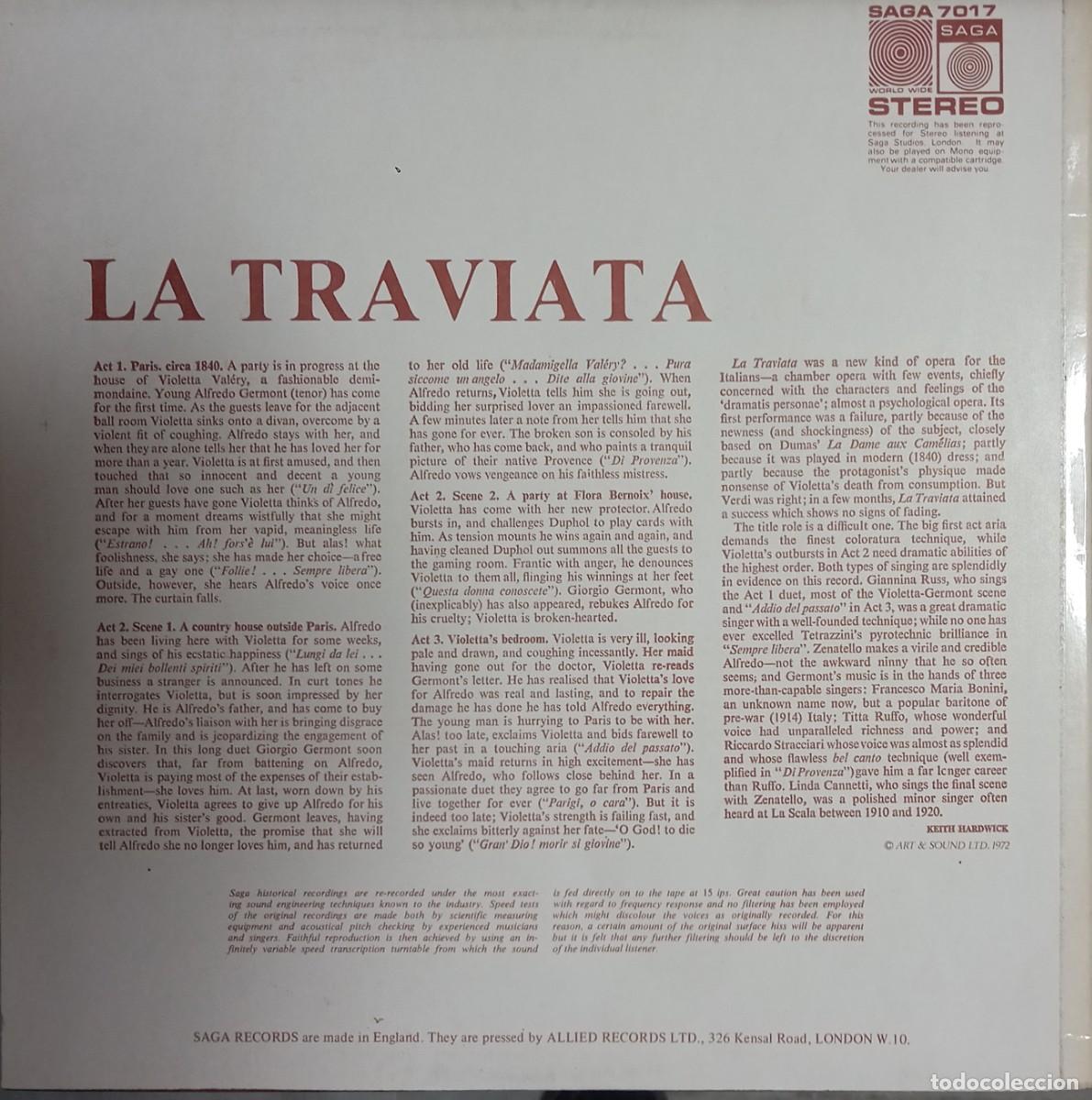 Discos de vinilo: Verdi - la Traviata .... - Foto 2