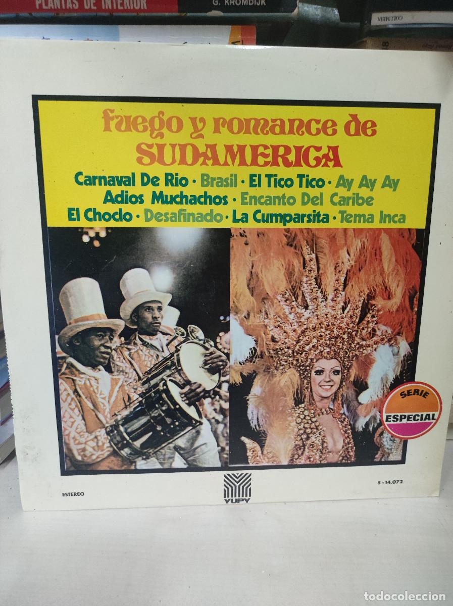 Discos de vinilo: FUEGO Y ROMANCE DE SUDAMERICANO - Foto 1
