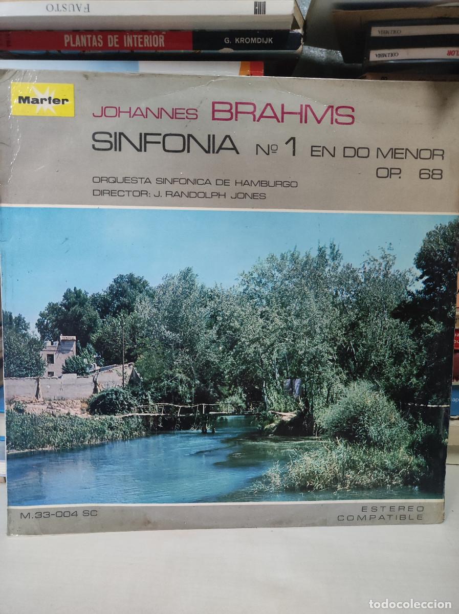 Discos de vinilo: Brahms &ndash; Sinfon&iacute;a N.&ordm; 1 En Do Meno - Foto 1