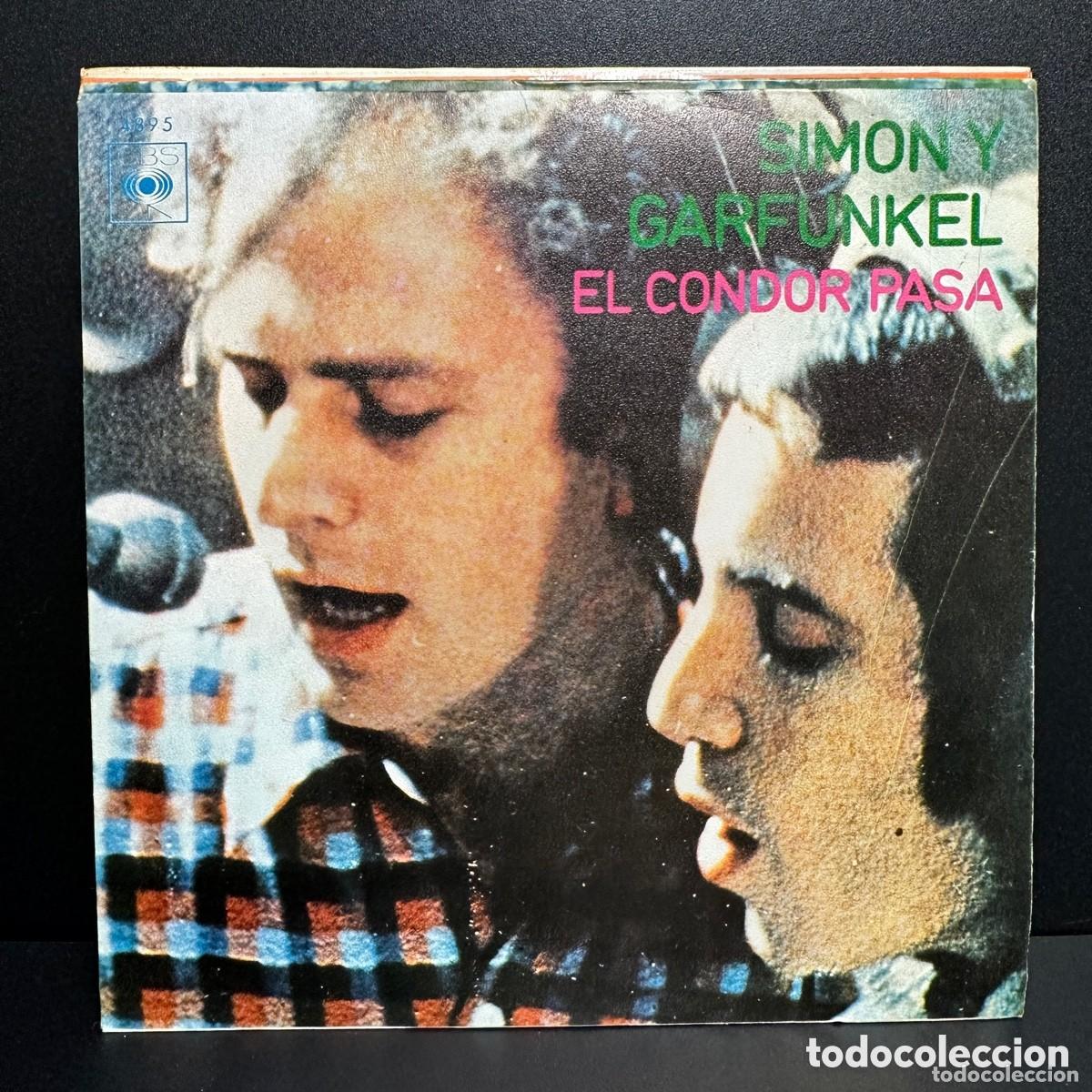 Vinyl records: Simon & Garfunkel-el condor pasa..disco vinilo single