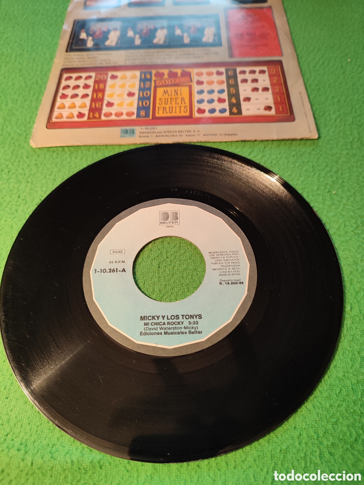 Discos de vinilo: Micky y Los Tonys - Mi chica Rocky - Foto 2