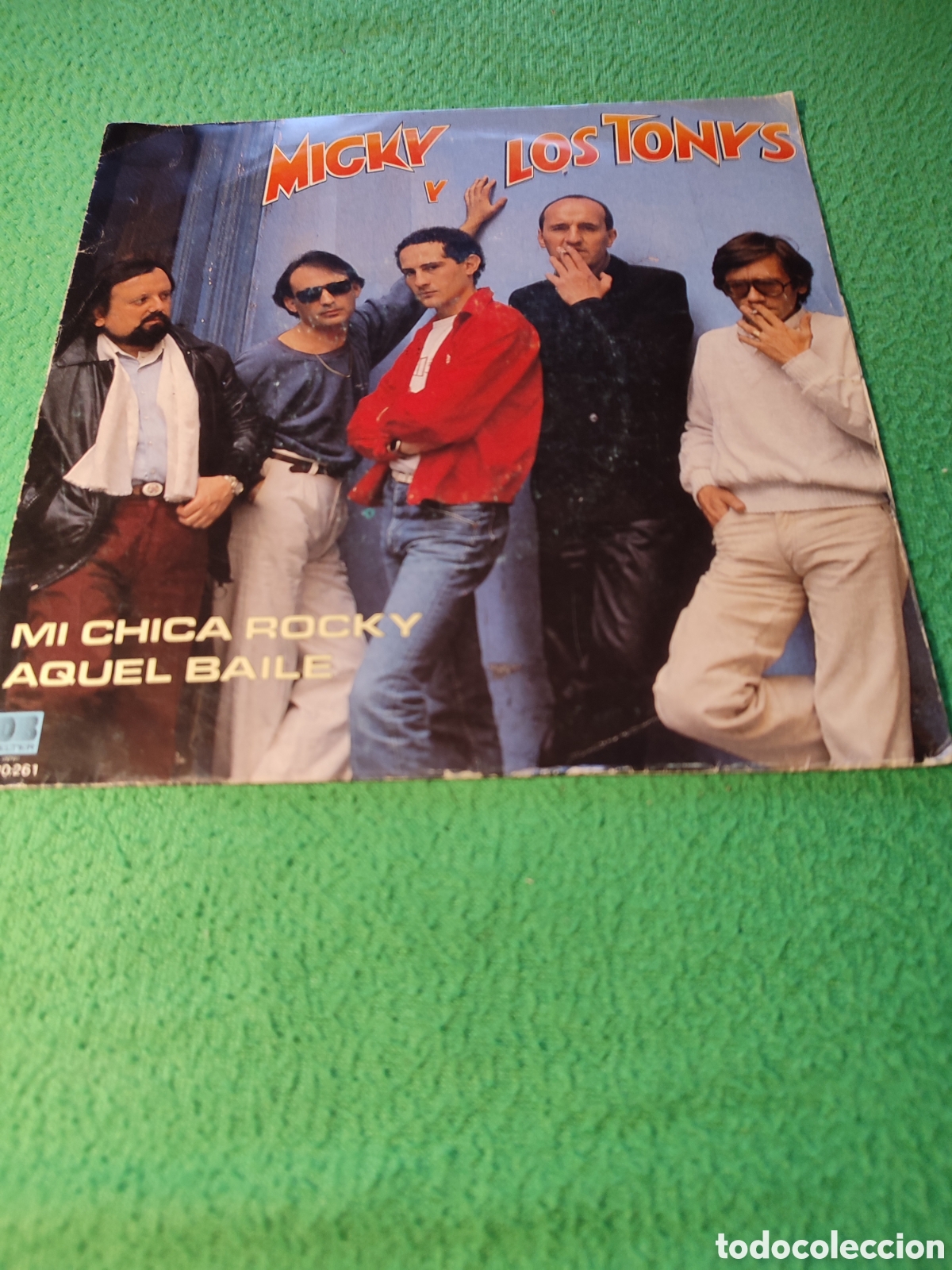 Discos de vinilo: Micky y Los Tonys - Mi chica Rocky - Foto 1