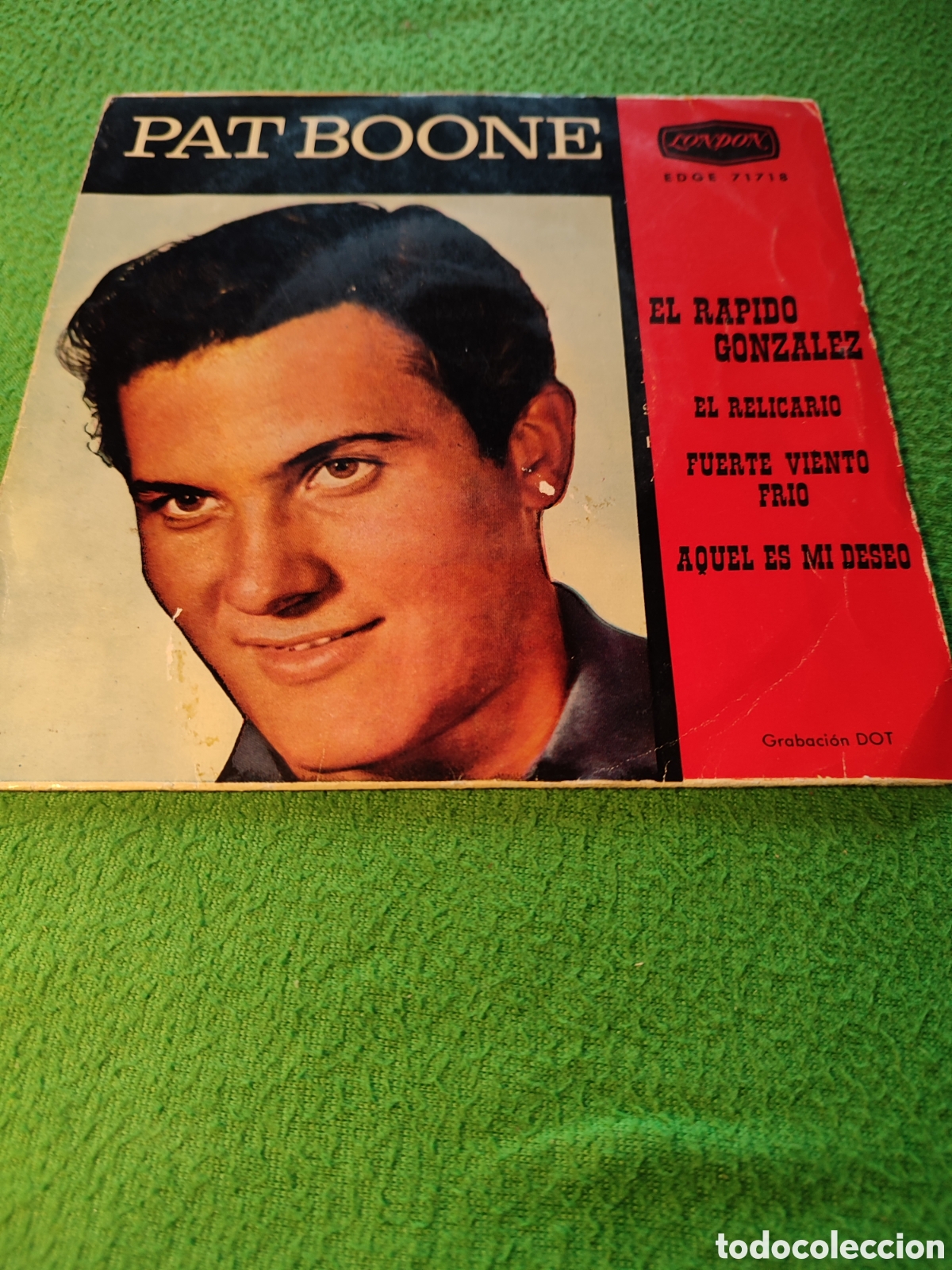 Discos de vinilo: Pat Boone - El r&aacute;pido Gonz&aacute;lez + 3 - Foto 1