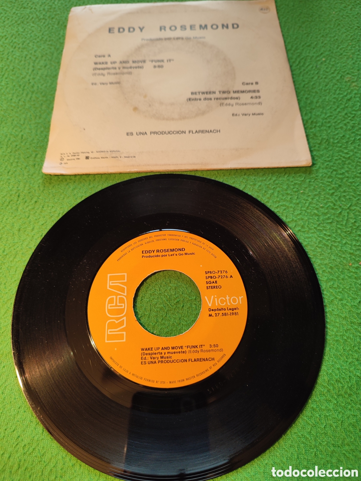 Discos de vinilo: Eddy Rosemond - ( Wake Up and move) - Foto 2
