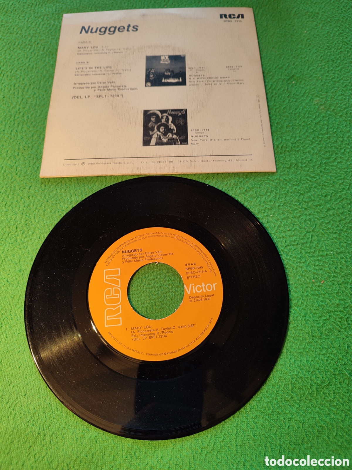 Discos de vinilo: Nuggets - Mary Lou Vinilo Single - Foto 2