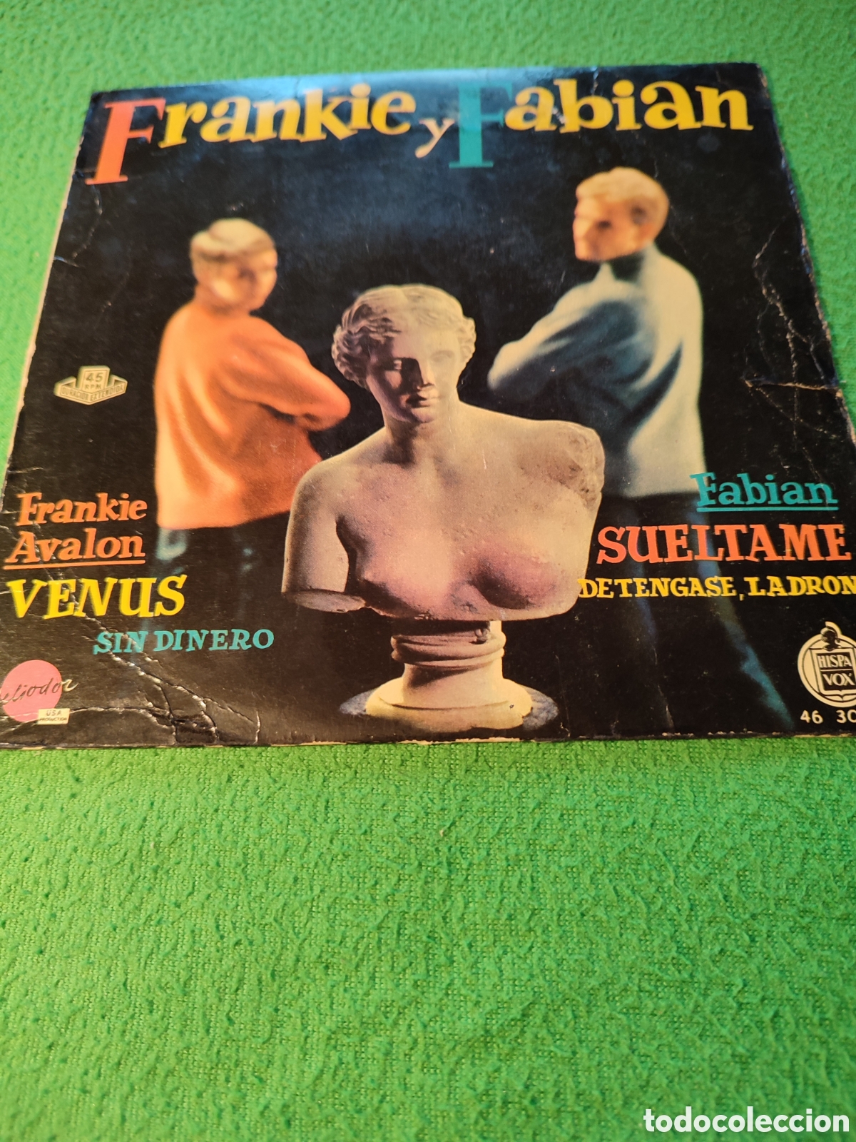 Discos de vinilo: Frankie y Fabi&aacute;n - Venus + 3 EP - Foto 1