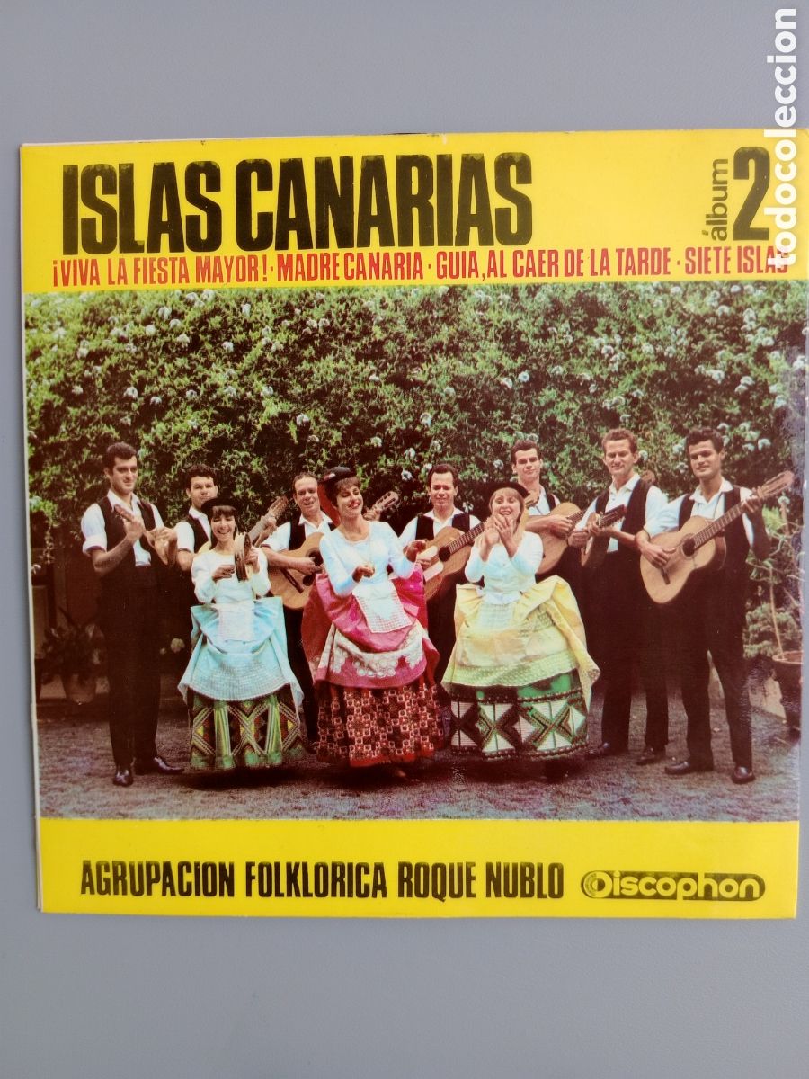 Discos de vinilo: Islas Canarias. Volumen 2. Roque Nublo - Foto 1