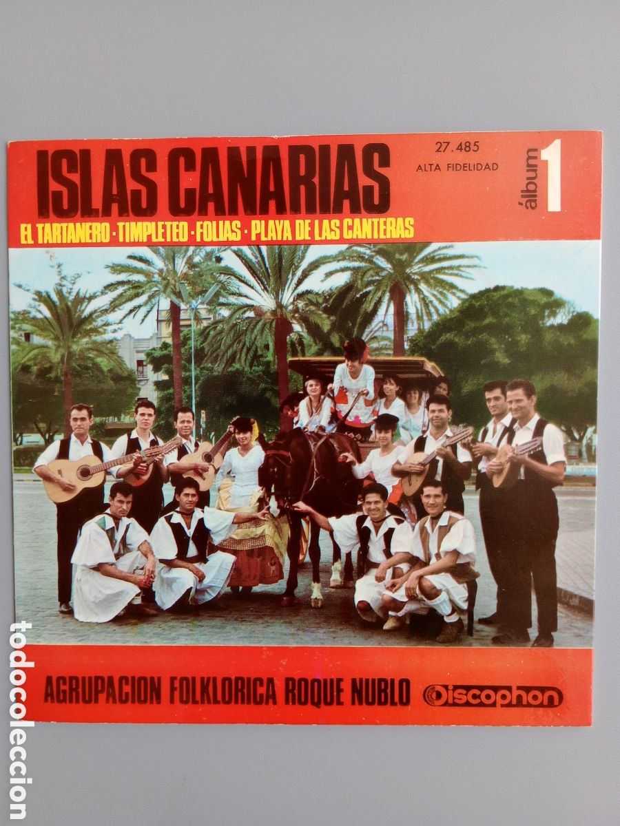 Discos de vinilo: Islas Canarias. Roque Nublo. EP - Foto 2