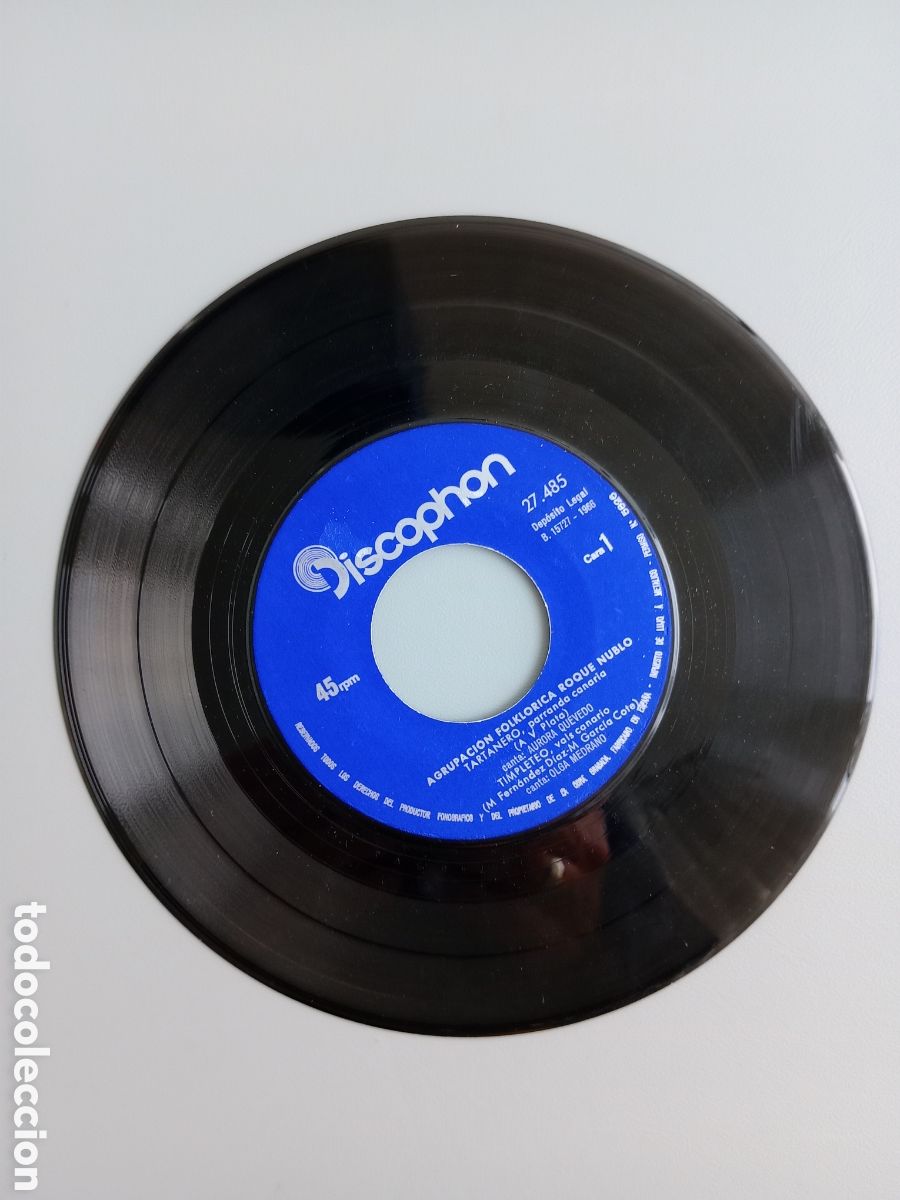 Discos de vinilo: Islas Canarias. Roque Nublo. EP - Foto 4