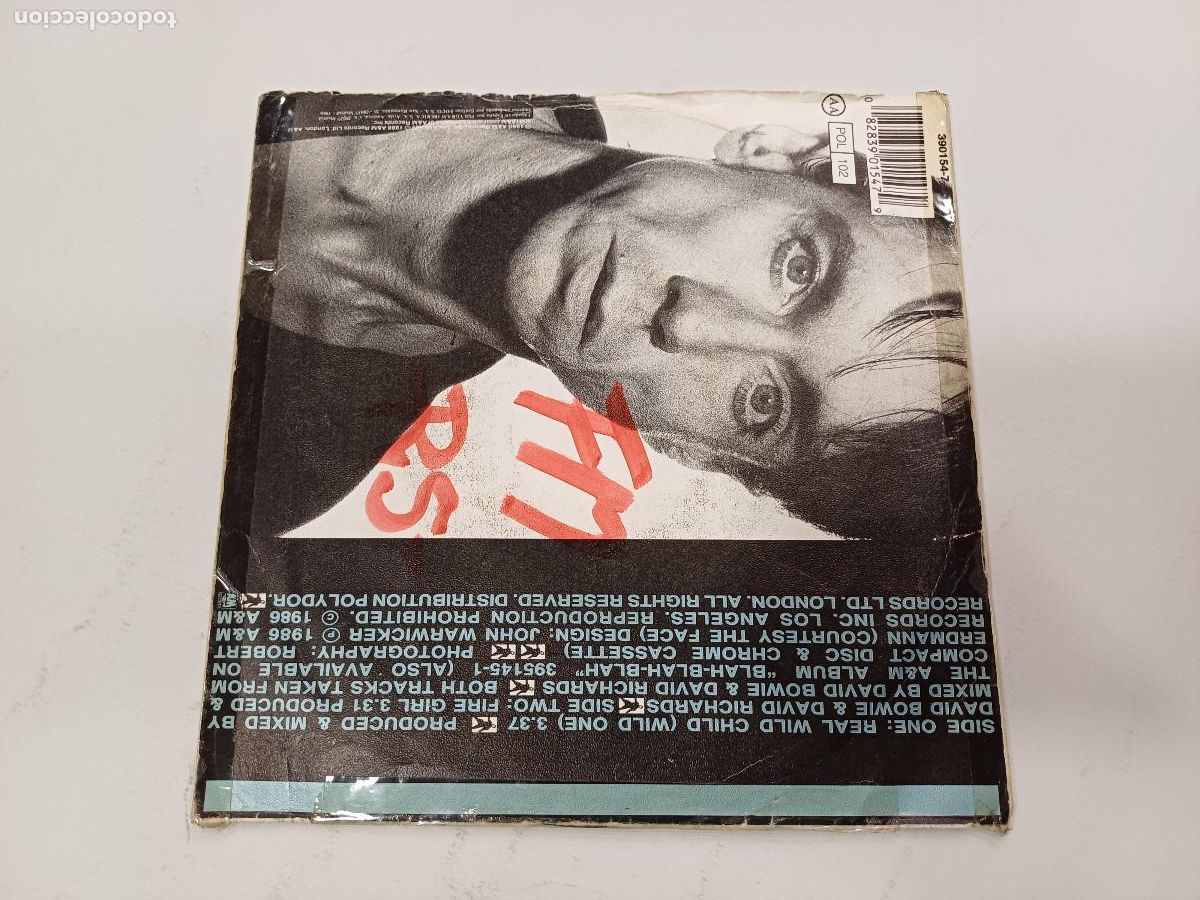 Discos de vinilo: IGGY POP/REAL WILD CHIL/SINGLE. - Foto 3
