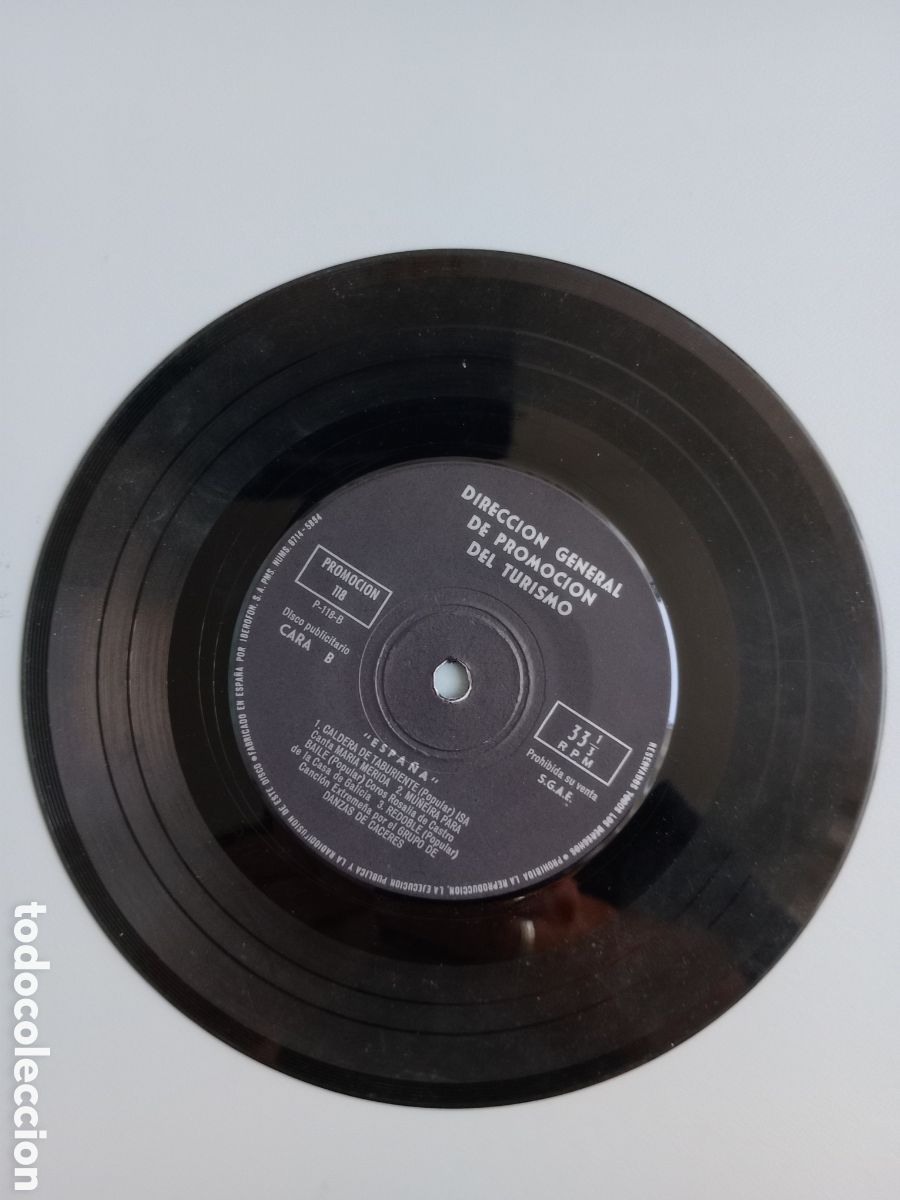 Discos de vinilo: Folklore musical de Espa&ntilde;a. EP - Foto 4