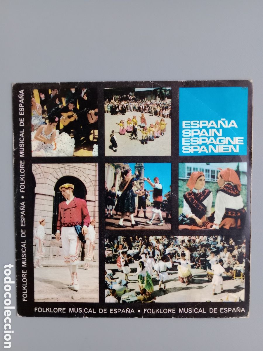 Discos de vinilo: Folklore musical de Espa&ntilde;a. EP - Foto 1