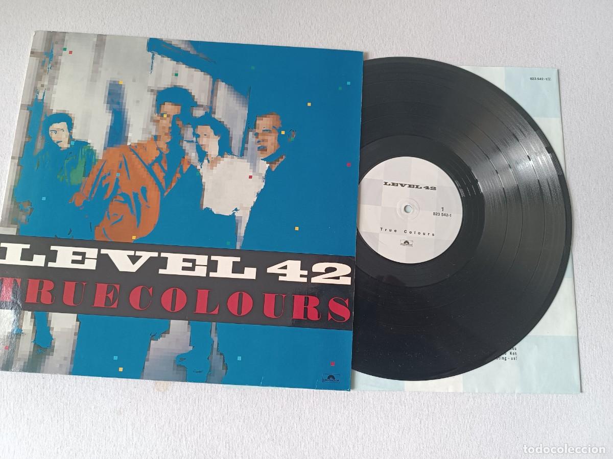 Discos de vinilo: Level 42 &ndash; True Colours LP 1984 WEST GERMANY - Foto 1