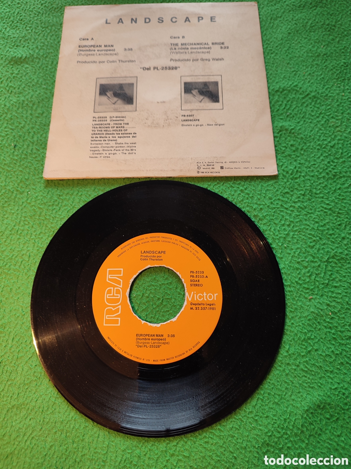 Discos de vinilo: Landscape - European man - Foto 2
