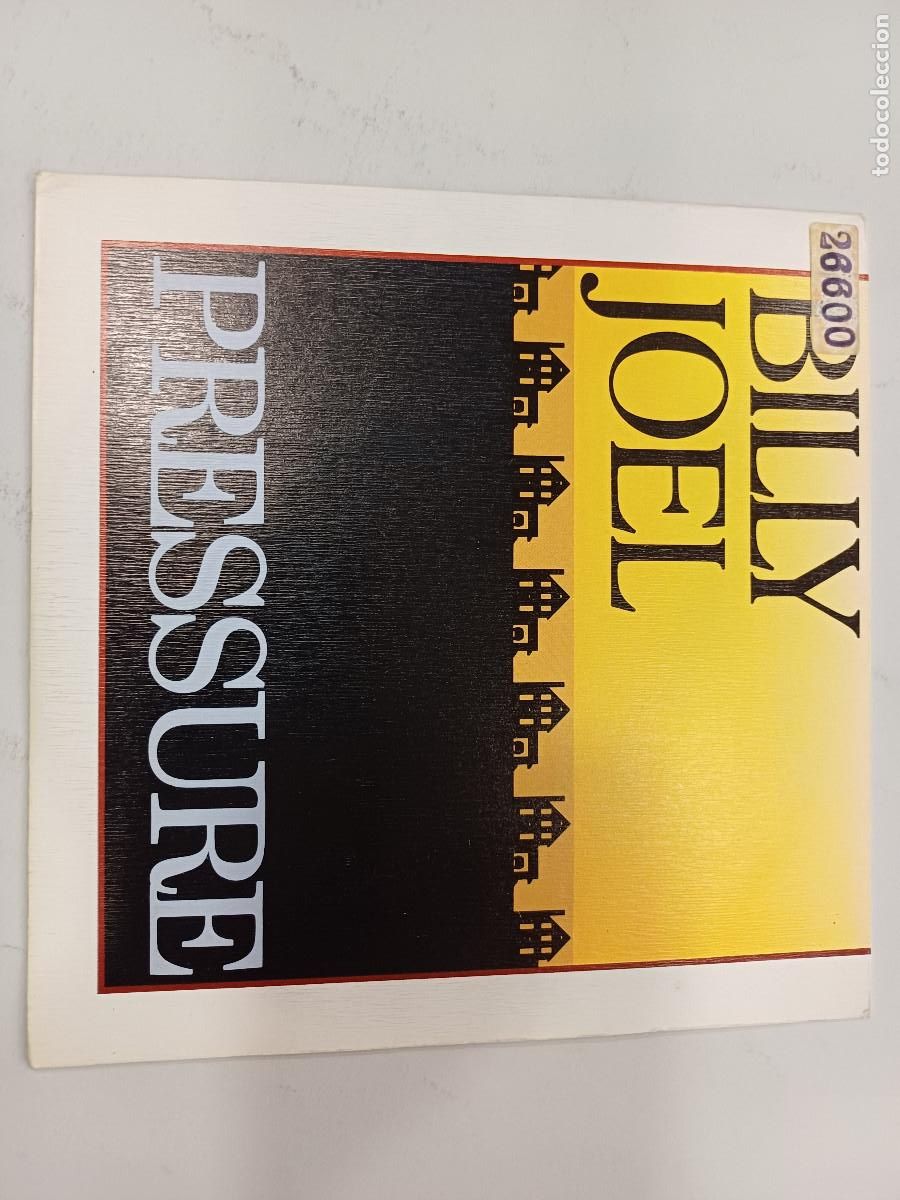 Discos de vinilo: BILLY JOEL/PRESSURE/SINGLE. - Foto 1