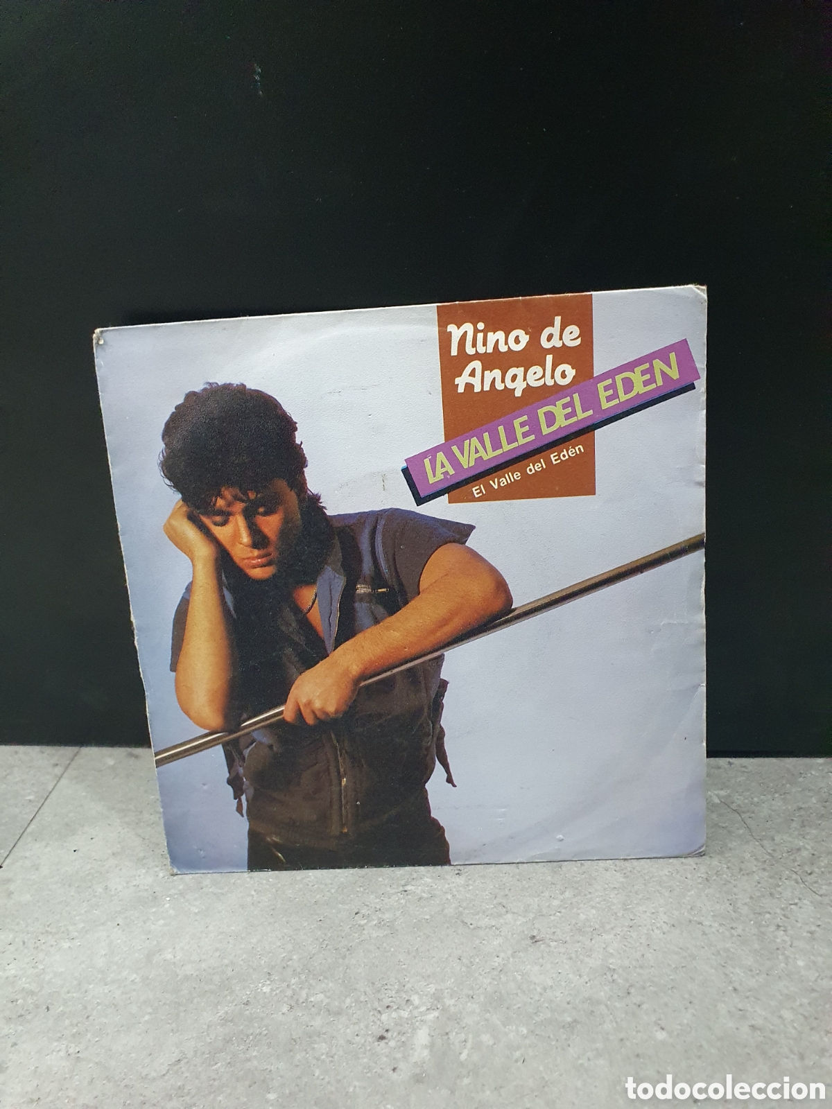 Discos de vinilo: Single. Nino de Angelo. El valle del ed&eacute;n. (D) - Foto 1