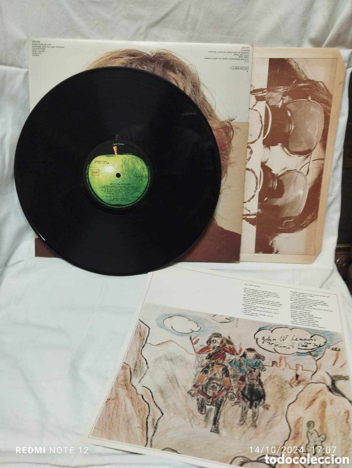 Discos de vinilo: JOHN LENNON, WALLS& BRIGES - Foto 4