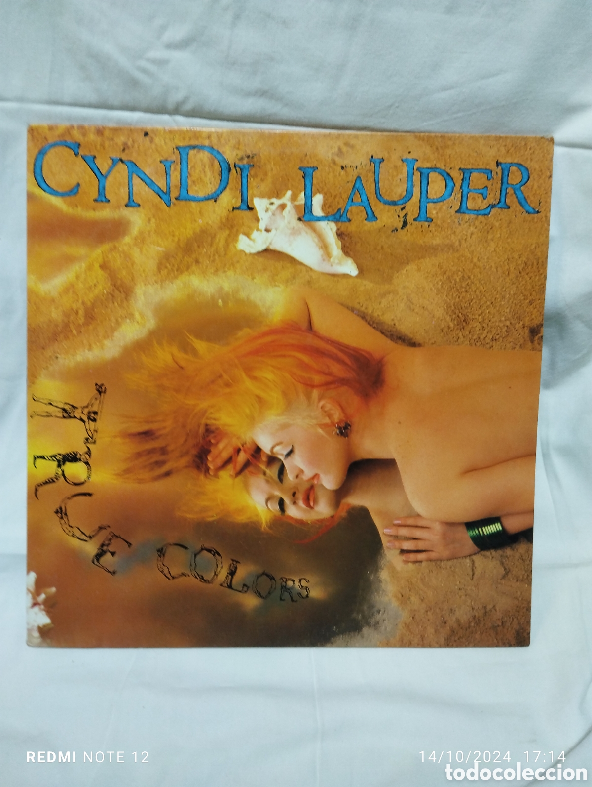 Discos de vinilo: CYNDI LAUPER , TRUE COLORS - Foto 1