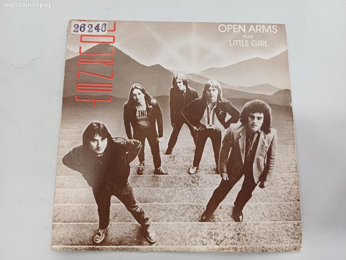 Discos de vinilo: JOURNEY/OPEN ARMS/SINGLE. - Foto 1