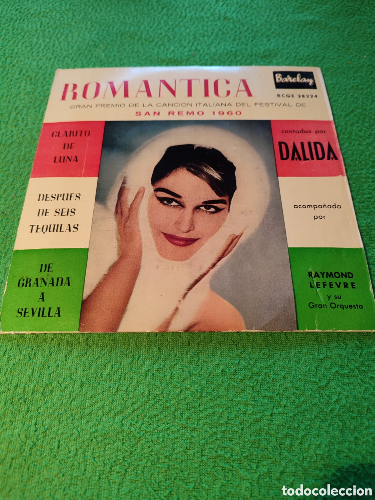 Discos de vinilo: Dalida - Rom&aacute;ntica + 3 EP vinilo - Foto 1