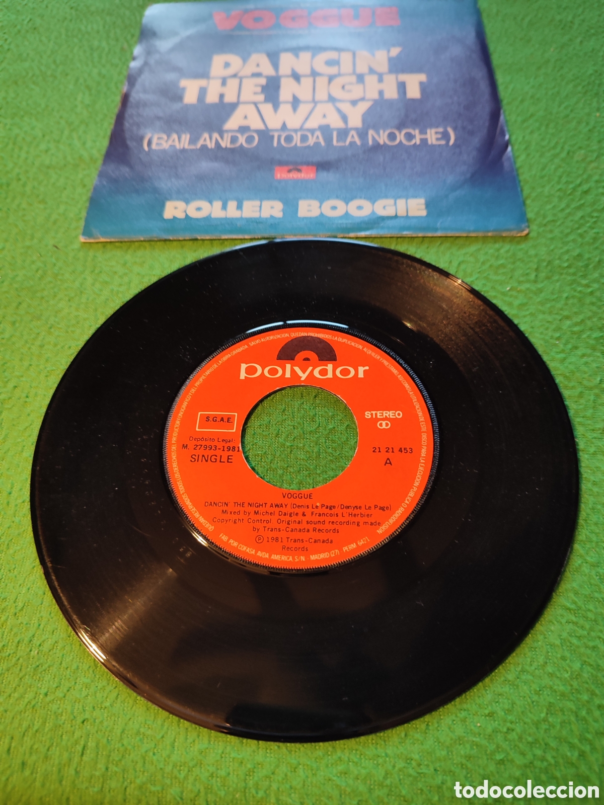 Discos de vinilo: Voggue - Dancin the night away - Foto 2