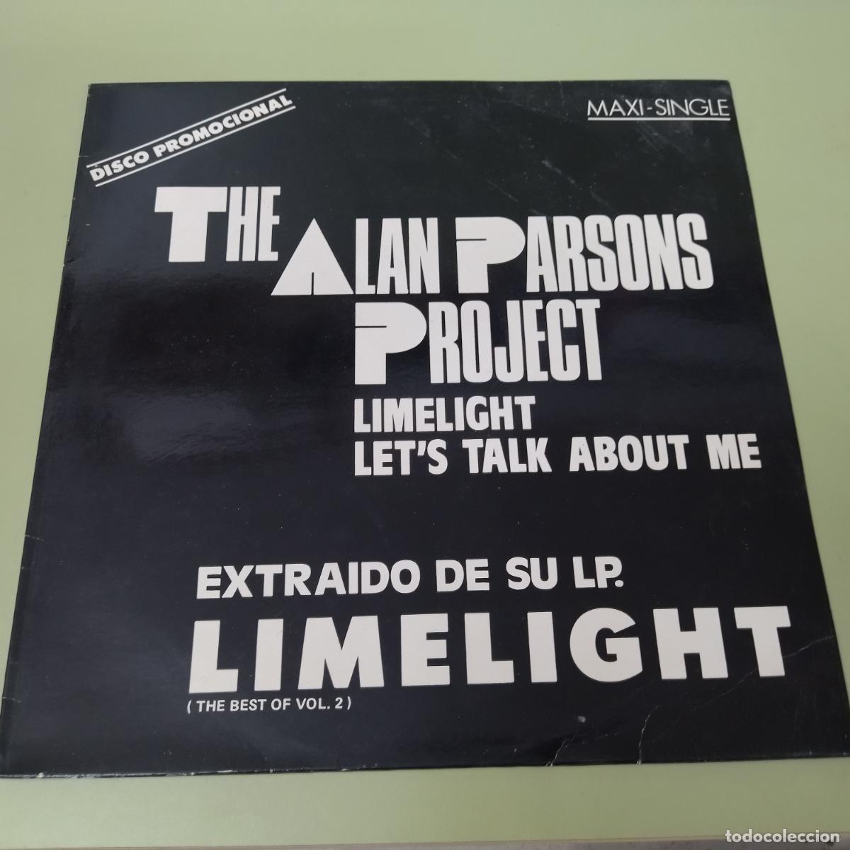 Discos de vinilo: MAXI SINGLE DISCO THE ALAN PARSONS PROJECT LIMELIGHT - Foto 1