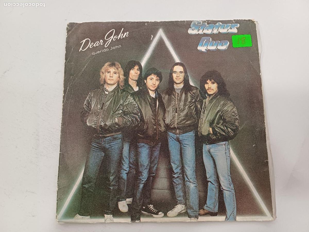 Discos de vinilo: STATUS QUO/DEAR JOHN/SINGLE. - Foto 1