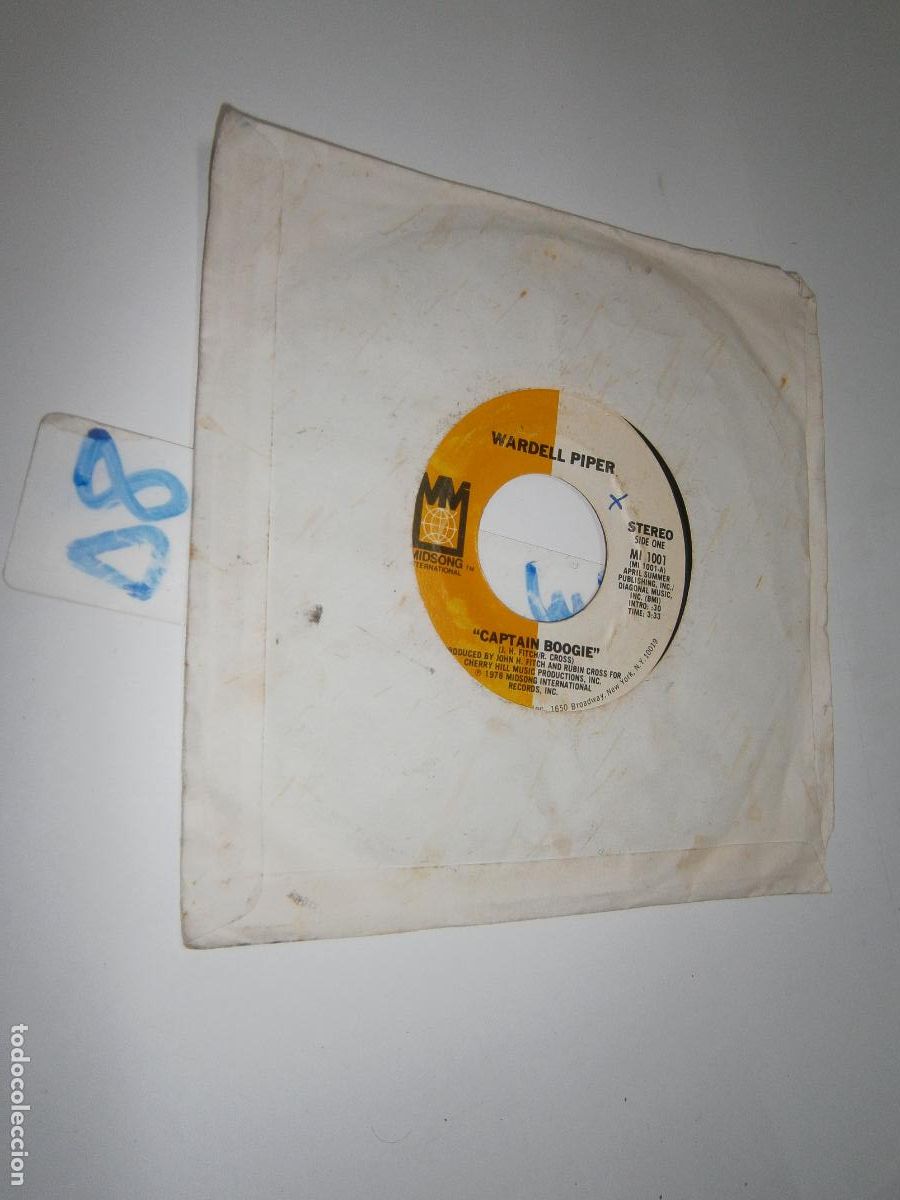 Discos de vinilo: ANTIGUO SINGLE - VARDELL PIPER - Foto 1