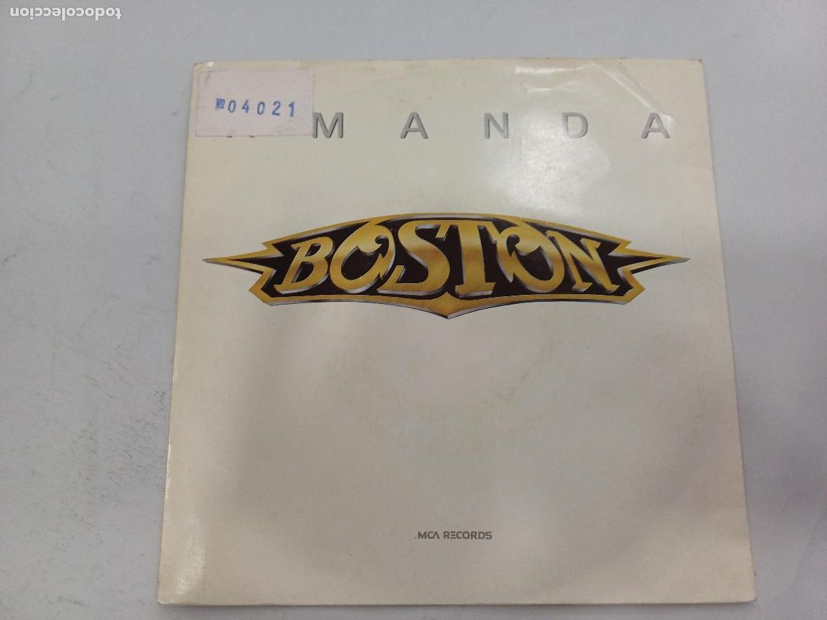 Discos de vinilo: BOSTON/AMANDA/SINGLE PROMOCIONAL. - Foto 1