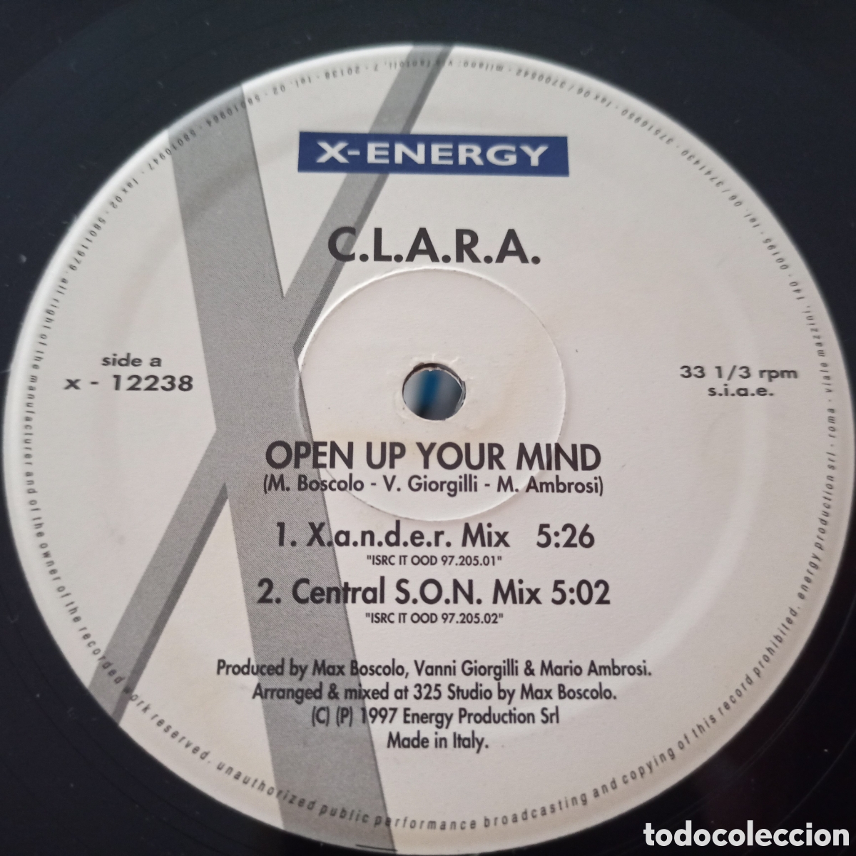 Discos de vinilo: Clara - Open Your Mind - Foto 1