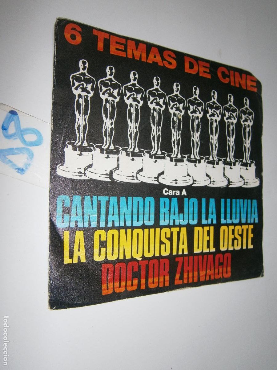 Discos de vinilo: ANTIGUO SINGLE - 6 TEMAS DE CINE - Foto 1