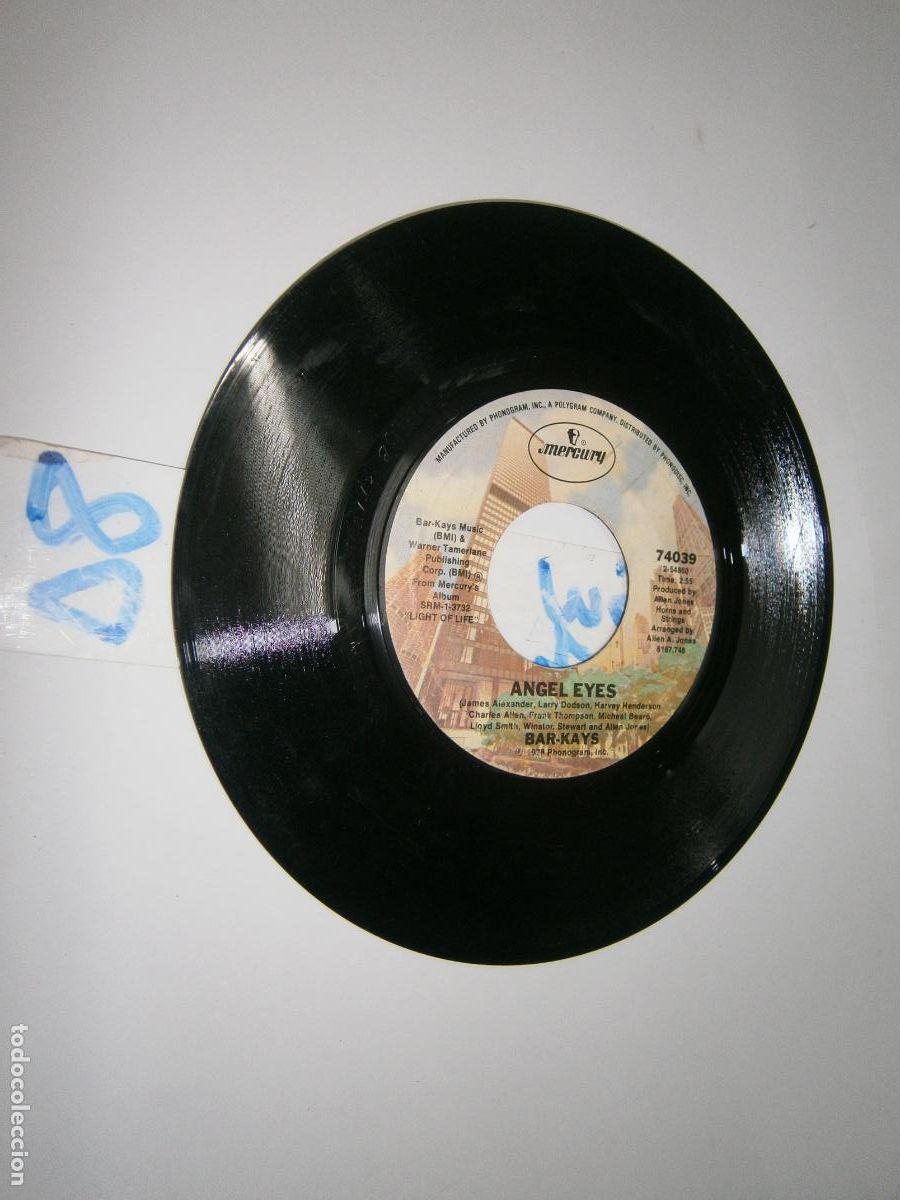 Discos de vinilo: ANTIGUO SINGLE - ANGEL EYES - Foto 1