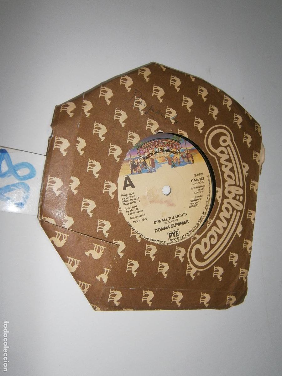 Discos de vinilo: ANTIGUO SINGLE - DONNA SUMMER - Foto 1