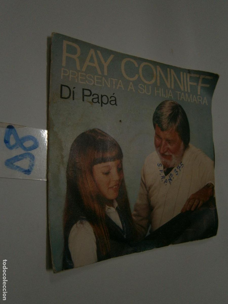 Discos de vinilo: ANTIGUO SINGLE - RAY CONNIFF CON SU HIJA TAMARA - Foto 1