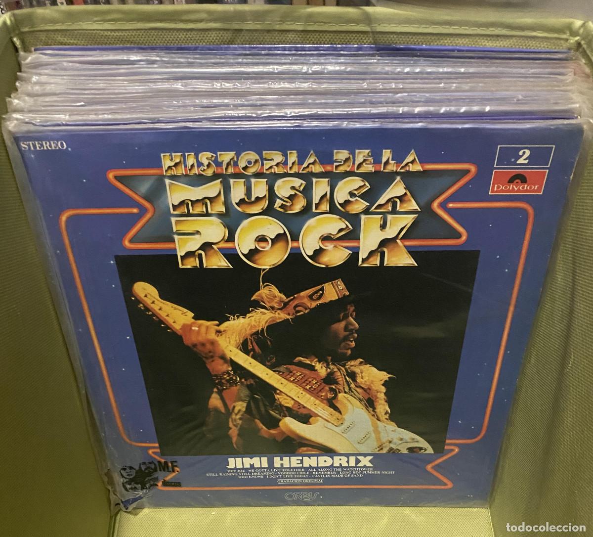 Discos de vinilo: LOTE HISTORIA DE LA MUSICA ROCK - 24 DISCOS DE VINILO - HENDRIX-BOWIE-BEATLES-GENESIS-CLAPTON-ETC.