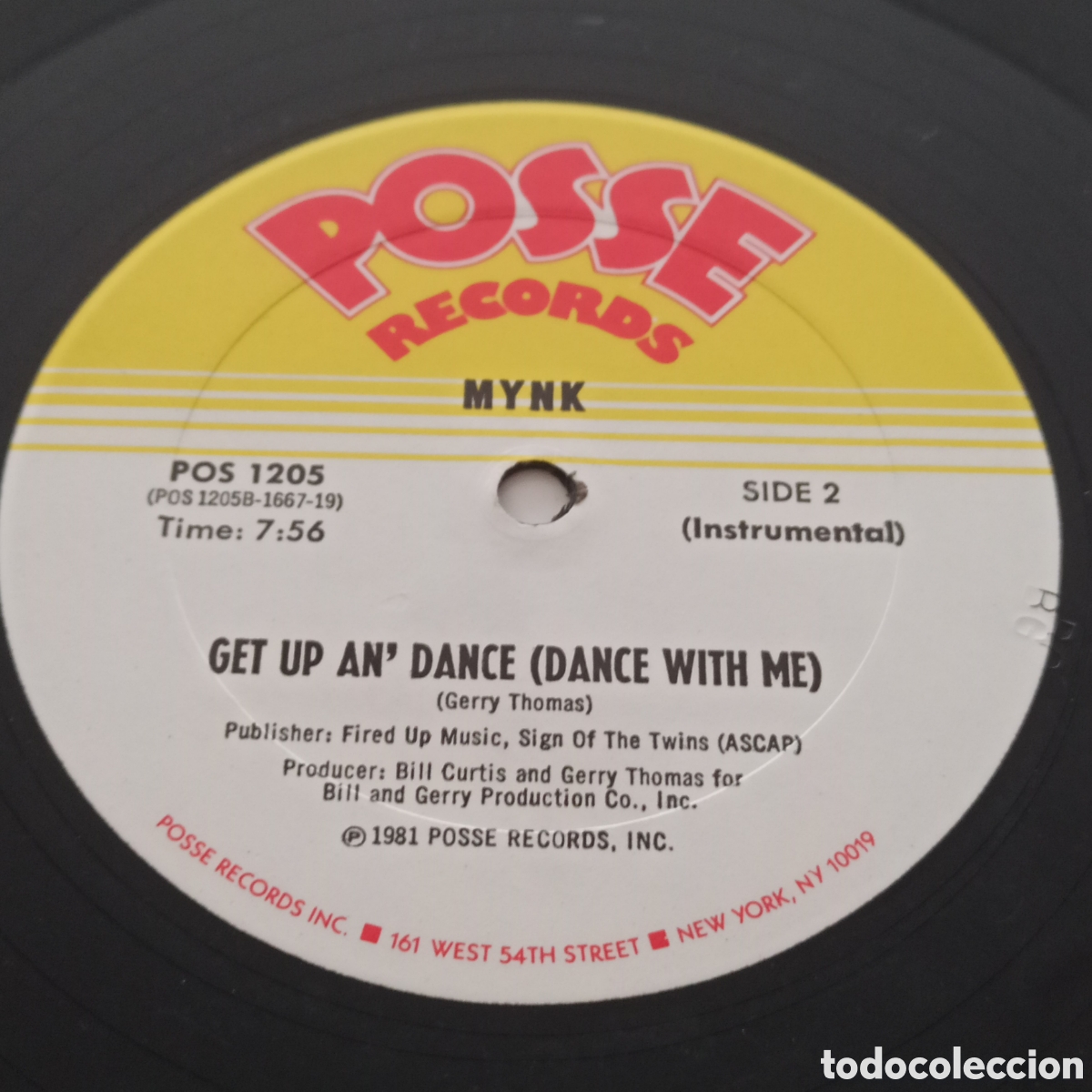 Discos de vinilo: Mynk &lrm;- Get Up An Dance (Dance With Me) - Foto 2