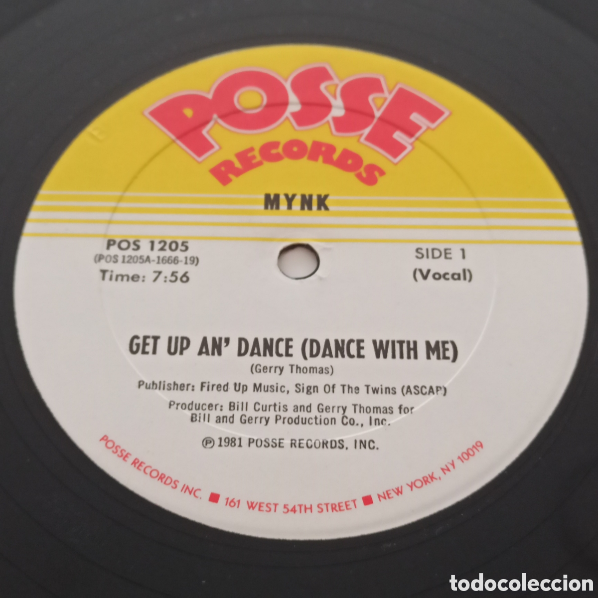 Discos de vinilo: Mynk &lrm;- Get Up An Dance (Dance With Me) - Foto 1