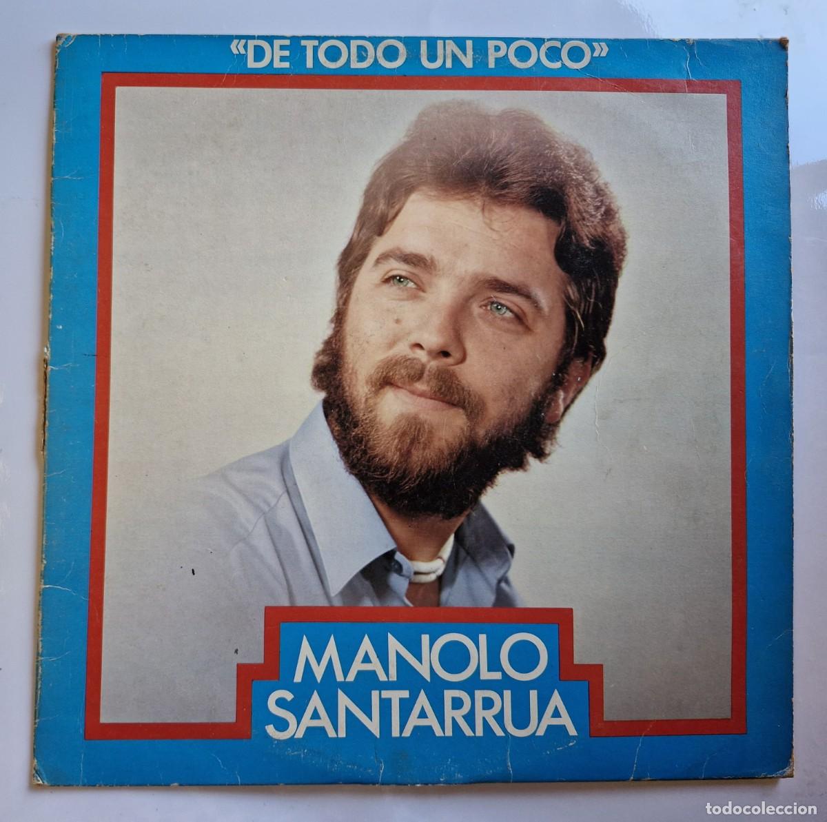 Discos de vinilo: VINILO DE TODO UN POCO MANOLO SANTARRUA - Foto 1