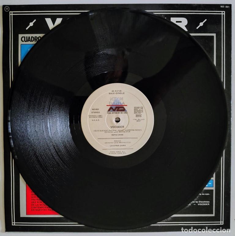 Discos de vinilo: Vocoder. &iquest;Que sucede ahora? Dro, Spain 1984 Maxi-LP - Foto 4
