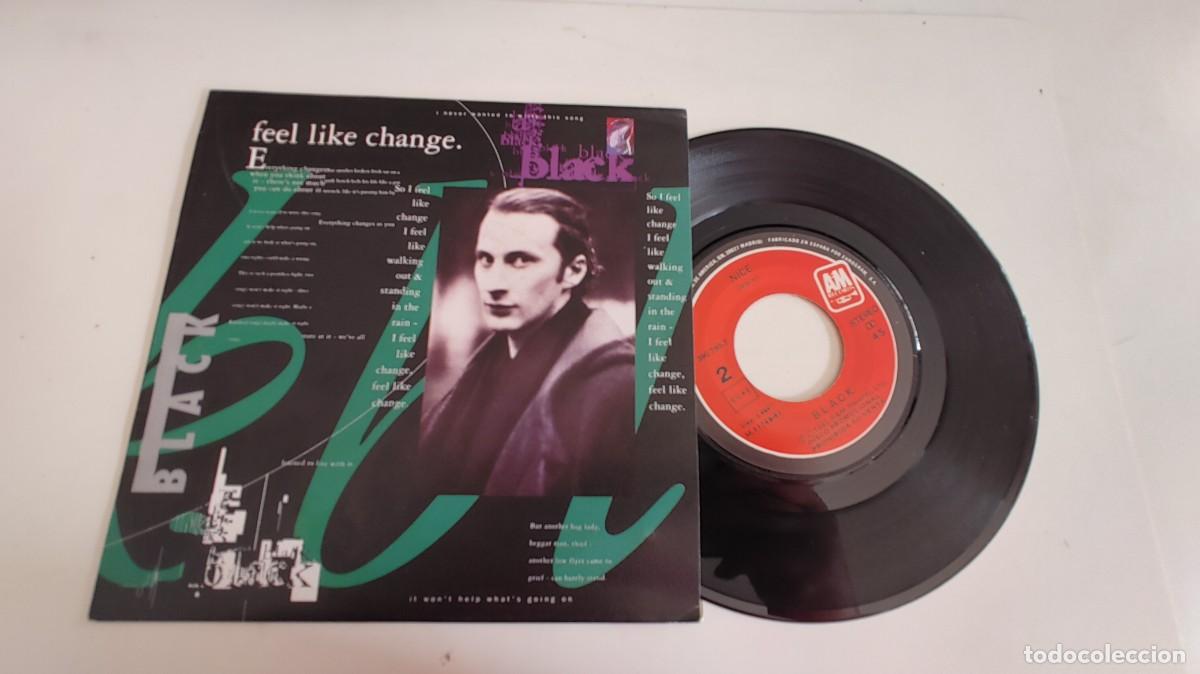 Discos de vinilo: BLACK-SINGLE FEEL LIKE CHANGE - Foto 1