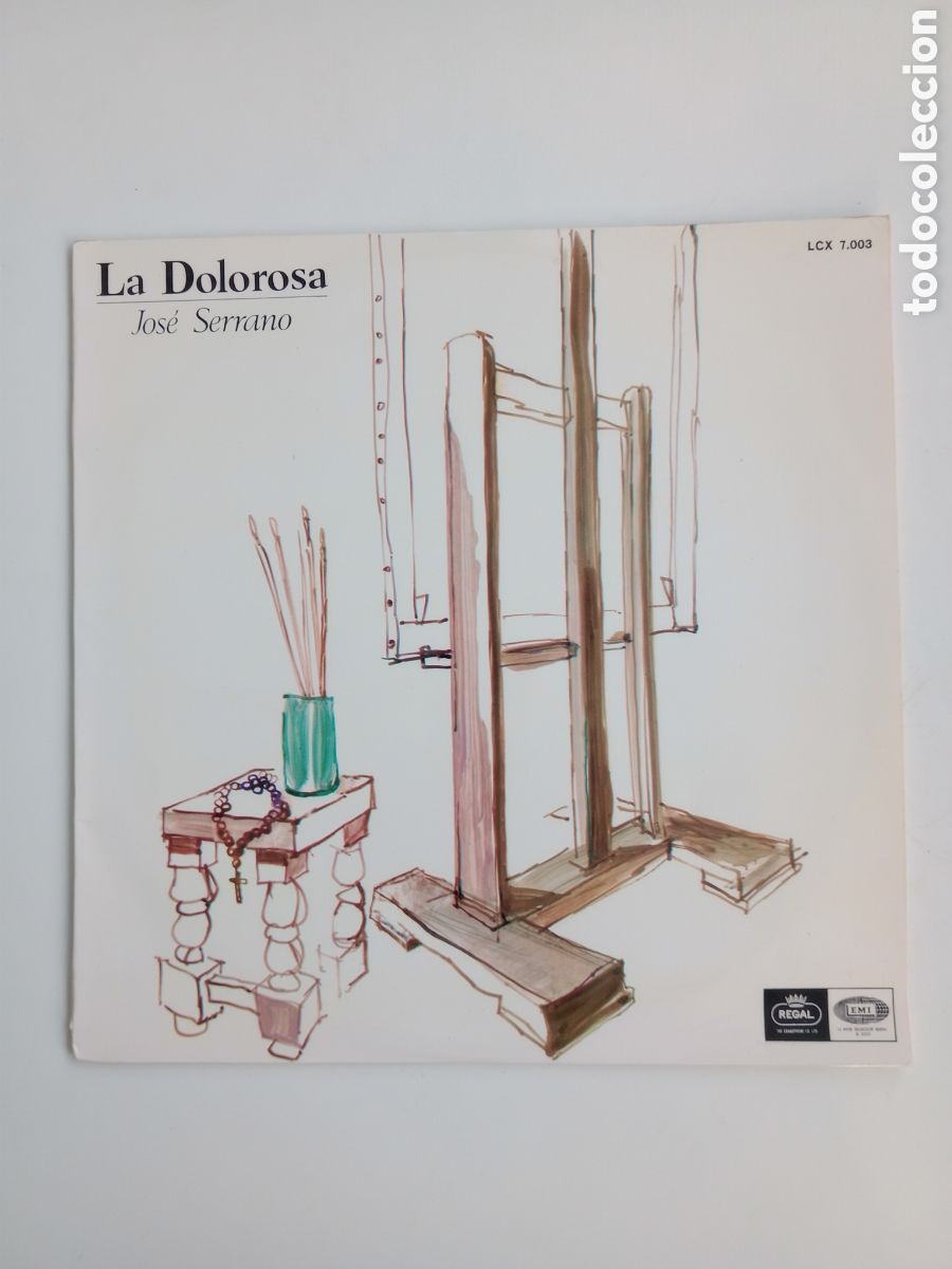 Discos de vinilo: La dolorosa. Jos&eacute; Serrano. LP - Foto 1