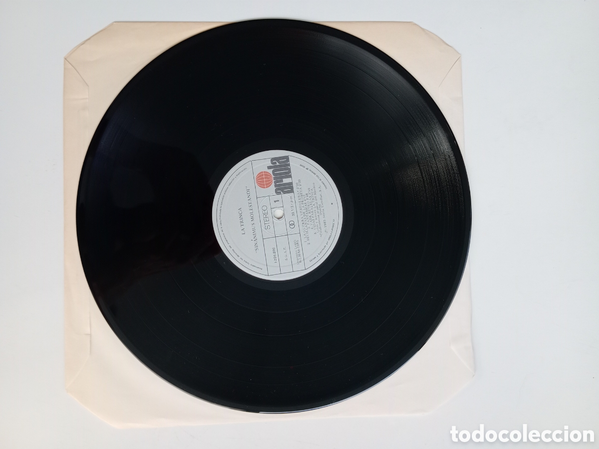Discos de vinilo: La Trinca. Sinanimus molestandi. LP - Foto 3