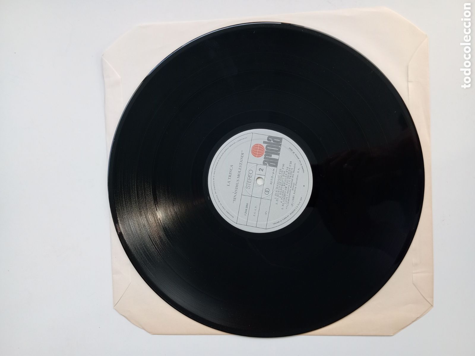 Discos de vinilo: La Trinca. Sinanimus molestandi. LP - Foto 4
