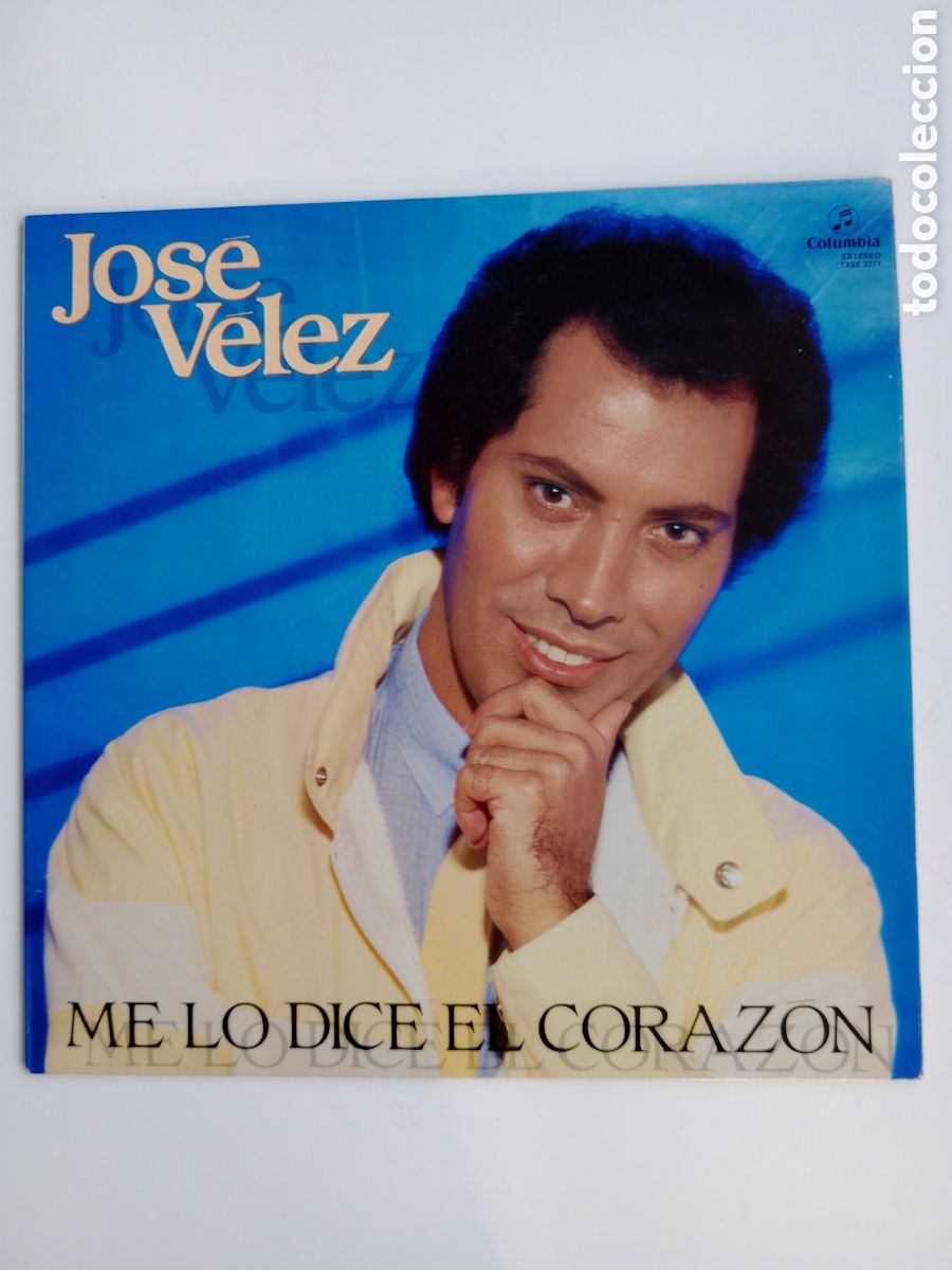 Discos de vinilo: Jos&eacute; V&eacute;lez. Me lo dice el coraz&oacute;n. LP - Foto 1