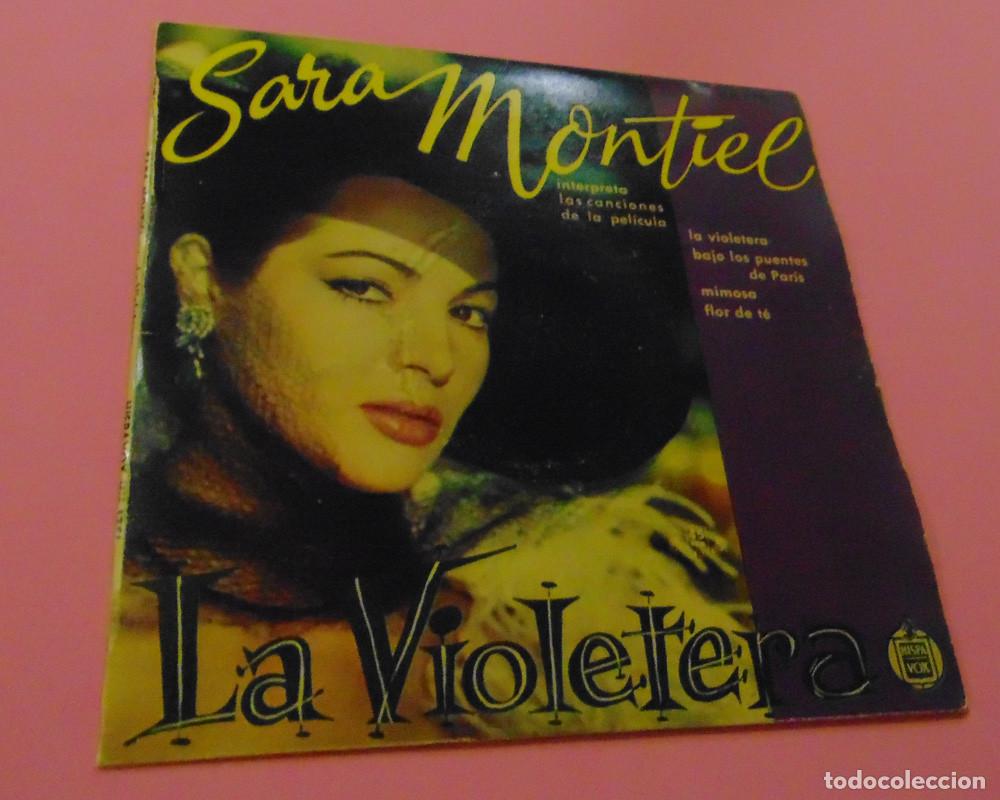 Discos de vinilo: SARA MONTIEL - LA VIOLETERA - EP 1958 - Foto 1