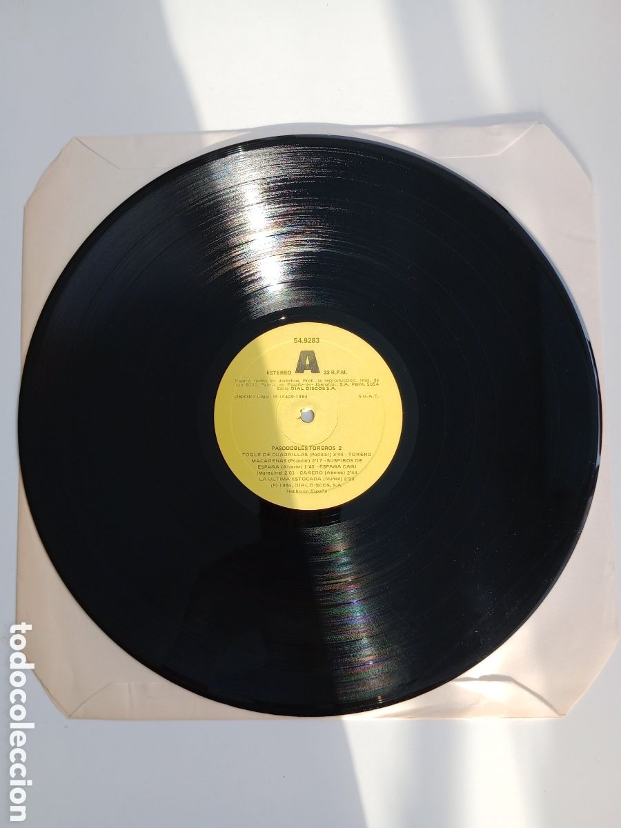 Discos de vinilo: Grandes pasodobles. 2 discos. LP - Foto 3