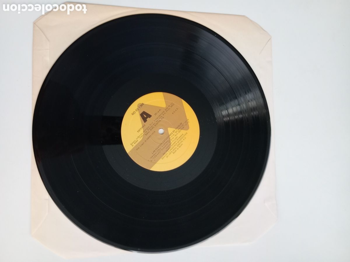 Discos de vinilo: Vivaldi. Las cuatro estaciones. LP - Foto 3