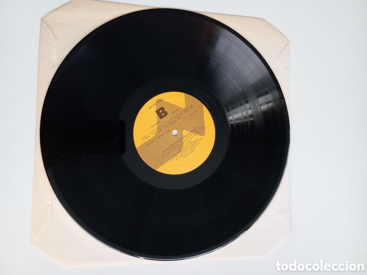Discos de vinilo: Vivaldi. Las cuatro estaciones. LP - Foto 4