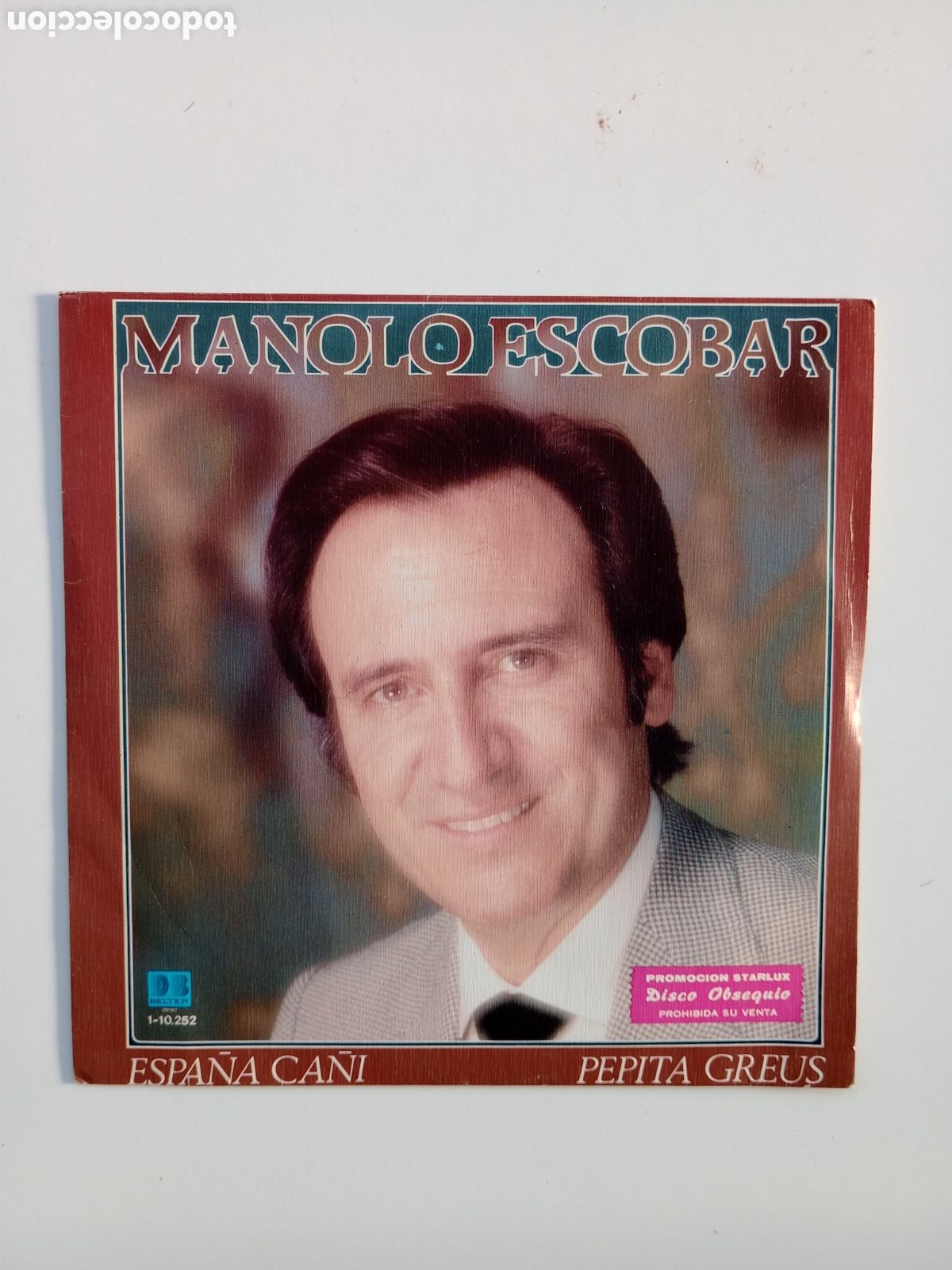 Discos de vinilo: Manolo Escobar. Espa&ntilde;a ca&ntilde;i - Foto 1