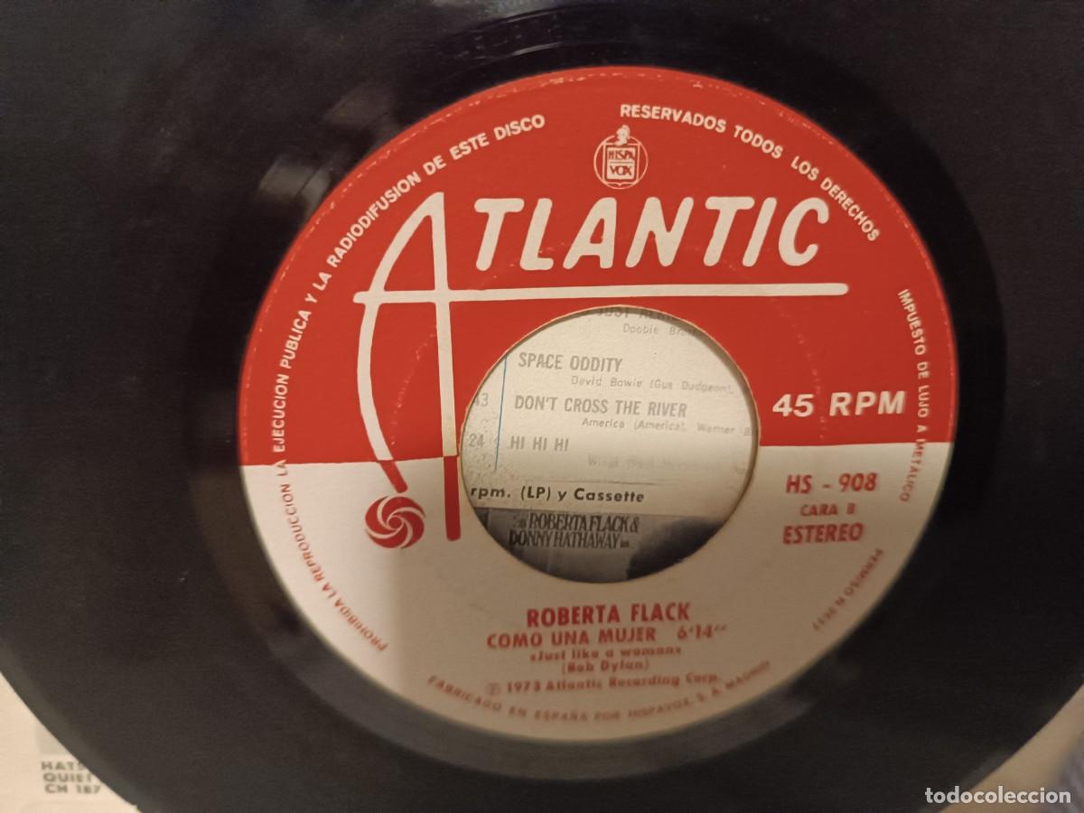 Discos de vinilo: Roberta Flack suavemente me mata con su corazon - Foto 3